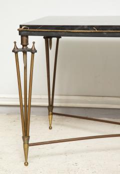 Gilbert Poillerat Rare Bronze and Iron Coffee Table Design Inspired by Gilbert Poillerat - 1156556