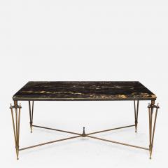 Gilbert Poillerat Rare Bronze and Iron Coffee Table Design Inspired by Gilbert Poillerat - 1159390