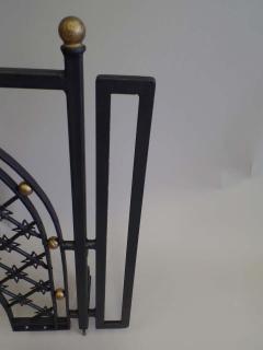 Gilbert Poillerat Two French Mid Century Wrought Iron Fire Screens Attributed to Gilbert Poillerat - 1830662