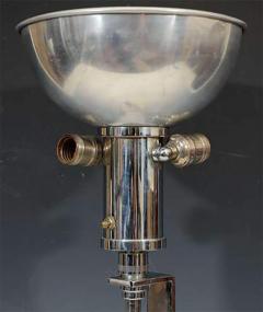 Gilbert Rohde Amazing Rare Art Deco Nickel and Brass Lamp by Gilbert Rohde - 452580