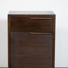 Gilbert Rohde Art Deco Hand Rubbed Burled Walnut Nightstand by Gilbert Rohde for Herman Miller - 1485192