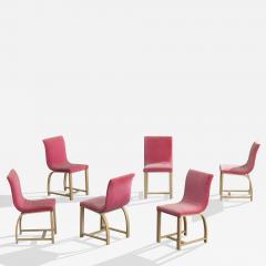 Gilbert Rohde Dining Chairs with Beech and Fabric United States 1940s - 4771505
