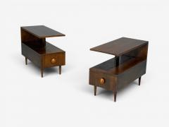 Gilbert Rohde Gilbert Rohde Rare Paldao End Tables Walnut USA 1940s - 4618909