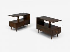 Gilbert Rohde Gilbert Rohde Rare Paldao End Tables Walnut USA 1940s - 4618910