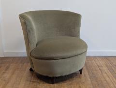 Gilbert Rohde Gilbert Rohde Round Back Slipper Chair - 4212994