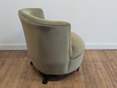 Gilbert Rohde Gilbert Rohde Round Back Slipper Chair - 4212995