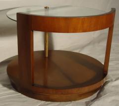 Gilbert Rohde Gilbert Rohde for Herman Miller Art Deco Walnut Cocktail Table circa 1939 - 570637