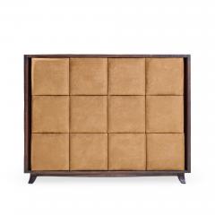Gilbert Rohde Gilbert Rohde for Herman Miller Model 4140 Upholstered Chest Dresser Pair - 4546967
