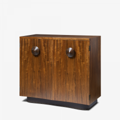 Gilbert Rohde Gilbert Rohde for Herman Miller Paldao Cabinet in Paldao Wood Leather - 2989546