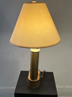 Gilbert Rohde MODERNIST BAKELITE AND BRASS ART DECO LAMP - 3320046