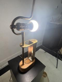 Gilbert Rohde MODERNIST BAKELITE AND BRASS ART DECO LAMP - 3320056