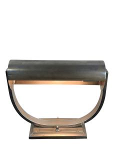 Gilbert Rohde MODERNIST CHROME ART DECO LAMP - 4649091
