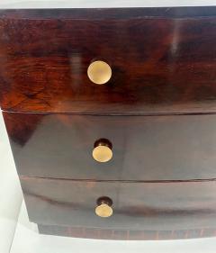 Gilbert Rohde Pair of American Modern Rosewood Three Drawer Chests Gilbert Rohde - 4617489