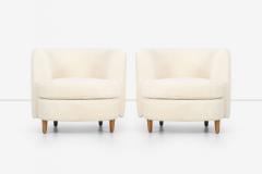 Gilbert Rohde Pair of Gilbert Rohde Attributed Cloud Form Lounge Chairs 1940s - 3869026