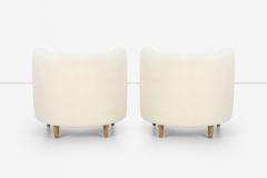 Gilbert Rohde Pair of Gilbert Rohde Attributed Cloud Form Lounge Chairs 1940s - 3869030