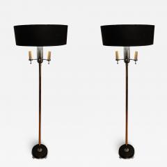 Gilbert Rohde RARE PAIR OF ART DECO FLOOR LAMPS BY GILBERT ROHDE - 3436129