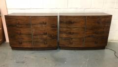 Gilbert Rohde Rare Pair Gilbert Rohde 3770 Six Drawer Dressers - 3492552