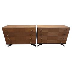 Gilbert Rohde Rare Pair of Gilbert Rohde Dressers for Herman Miller - 4289131