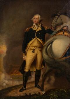 Gilbert Stuart Newton George Washington at Dorchester Heights after Gilbert Stuart Oil on Canvas - 3469969