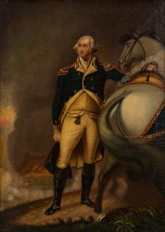 Gilbert Stuart Newton George Washington at Dorchester Heights after Gilbert Stuart Oil on Canvas - 3479329