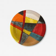 Gilbert Valentin Ceramic Plate by Gilbert Valentin France 1960s - 4454428