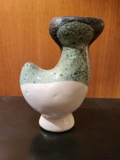 Gilbert Valentin Small ceramic vase by Gilbert Valentin les Archanges France 1960s - 3478281