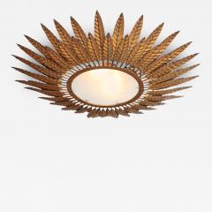 starburst flush mount ceiling light