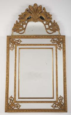 Gilded French Two Part Regence Style Mirror - 2113727