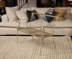 Gilded Iron Entry Bench - 3466443