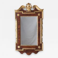 Gilded Mahogany Constitutional Mirror - 1400984