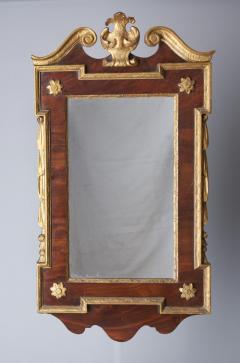 Gilded Mahogany Constitutional Mirror - 1400985