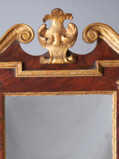 Gilded Mahogany Constitutional Mirror - 1400991