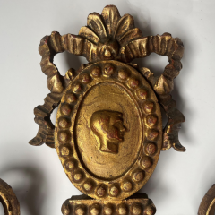 Gilded Neoclassical Gilt Mirror Mid 20th Century - 4613043