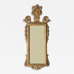 Gilded Neoclassical Gilt Mirror Mid 20th Century - 4614537