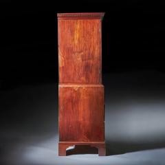 Giles Grendey 18th Century George II Mahogany Secretaire Linen Press - 3123593