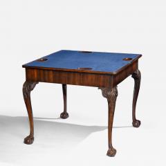 Giles Grendey A George II Period Mahogany Concertina Action Card Table - 4737998