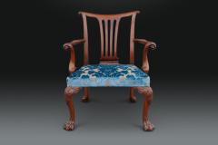 Giles Grendey A Highly Important Mid George II Mahogany Armchair by Giles Grendey - 4702481