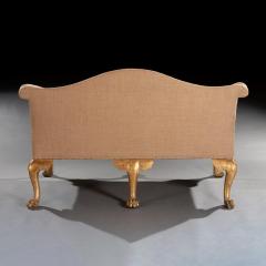 Giles Grendey George II Giltwood Sofa on Lion Mask Hairy Paw Feet Possibly by Giles Grendey - 4557679