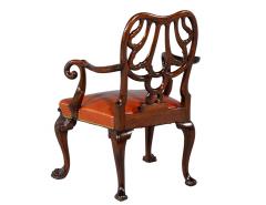 Giles Grendey Late 19th Century Mahogany Armchair in the style of Giles Grendey - 4427118