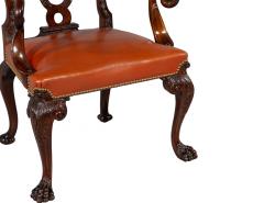 Giles Grendey Late 19th Century Mahogany Armchair in the style of Giles Grendey - 4427128