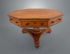 Gillows A Satinwood and Inlaid Octagonal Center Table c 1790 1800 - 2006514