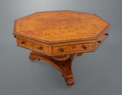 Gillows A Satinwood and Inlaid Octagonal Center Table c 1790 1800 - 2006516