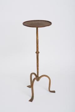 Gilt Forged Iron Martini Table - 2835118