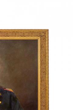 Gilt Framed Russian Oil Portrait of a Czar manner of Ivan Kramskoi  - 4516488