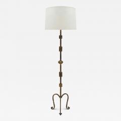 Gilt Iron Standing Lamp - 3907507