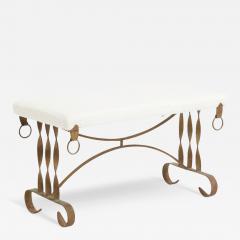 Gilt Iron Stool - 3494468