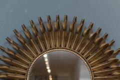 Gilt Metal Eyelash Wall Mirror - 2297242