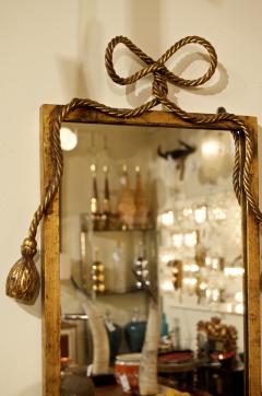 Gilt Metal Mirror and Shelf - 1826382