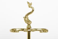 Gilt Set Solid Brass Fire Tools Stand - 2543510