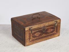 Gilt Tooled Leather Jewelry Box - 4716288